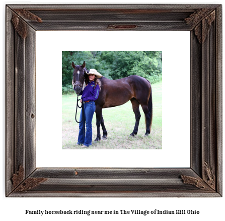 family horseback riding near me in The Village of Indian Hill, Ohio